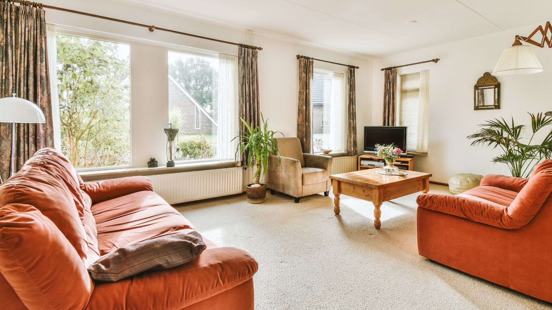 infissi design sala arredata con stile con infissi di design